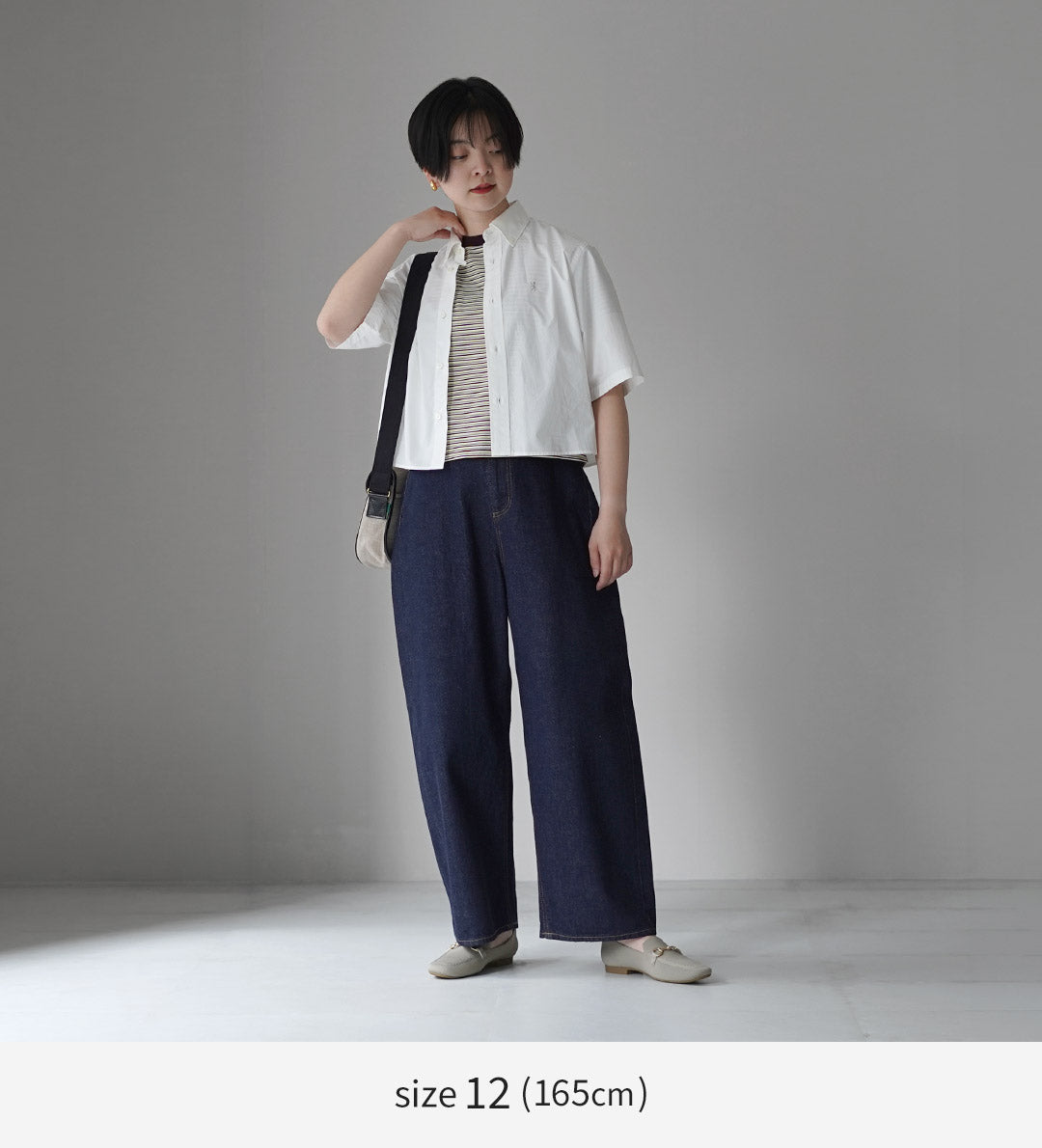 GYMPHLEX（ジムフレックス） ショート BDシャツ ショートスリーブ