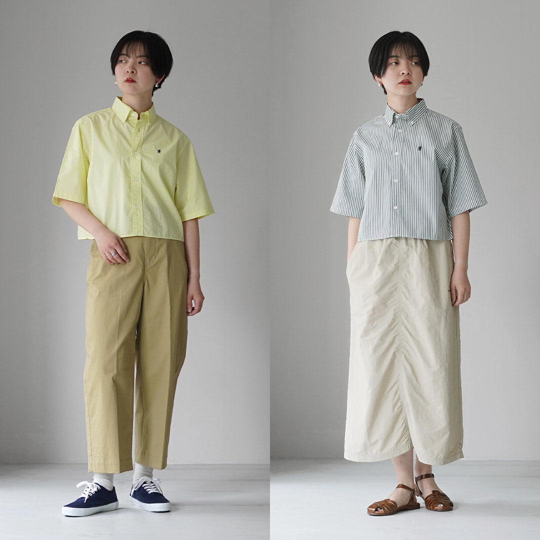 GYMPHLEX（ジムフレックス） ショート BDシャツ ショートスリーブ