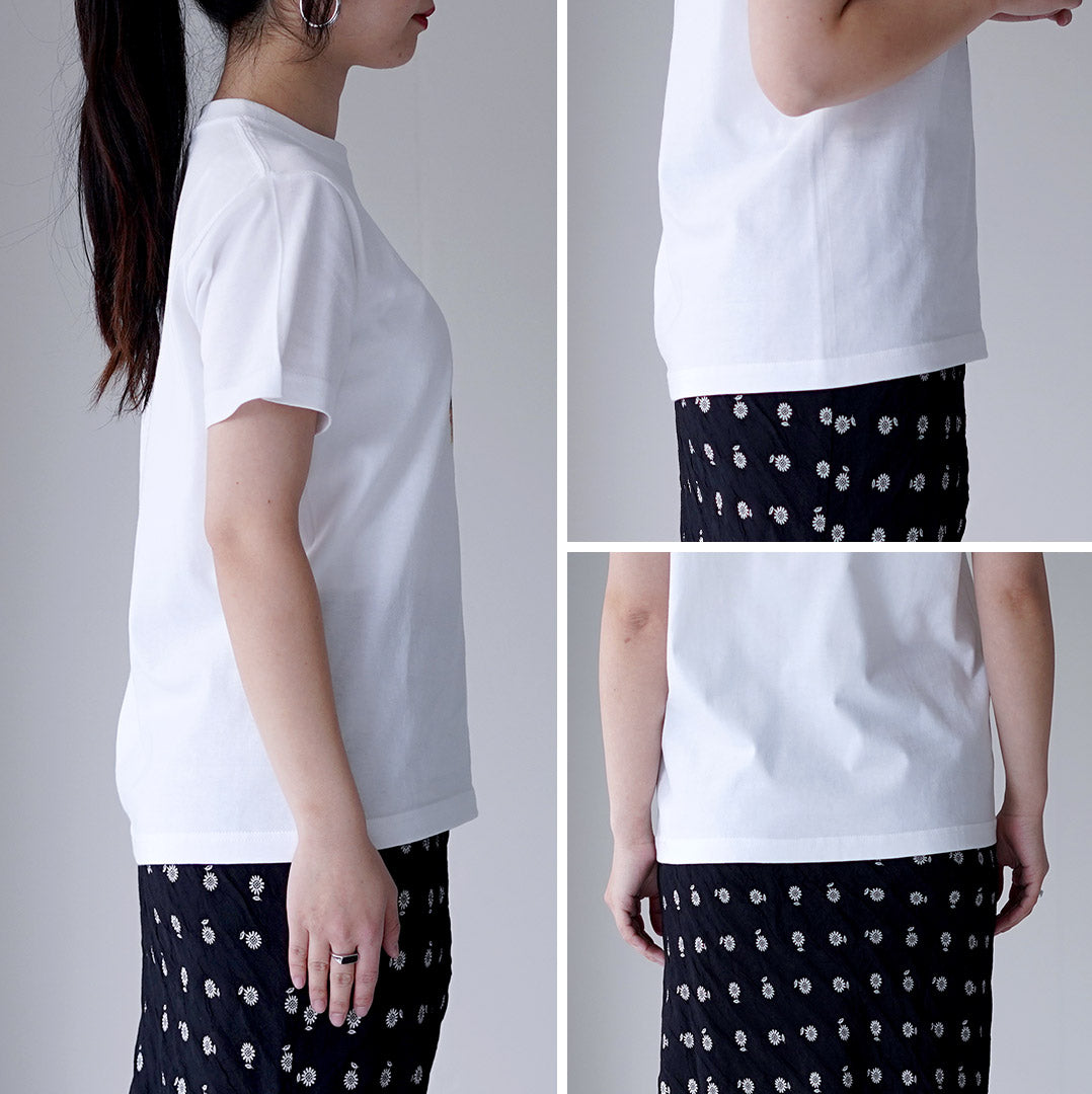 ANGE IN DISGUISE（アンジ イン ディスガイズ） ロゴ＆フォト Tシャツ