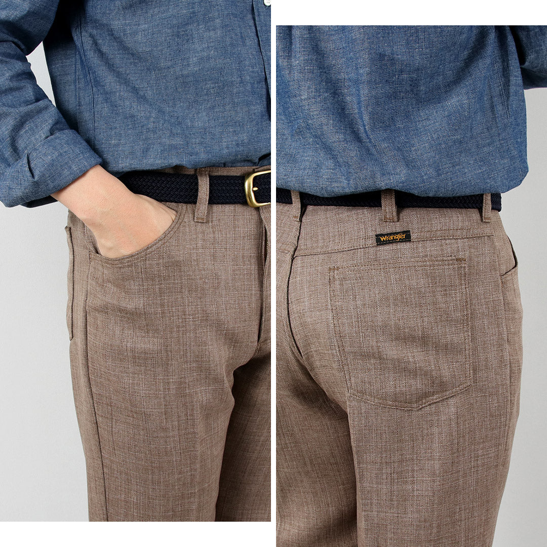 WRANGLER（ラングラー） ランチャー ドレス リネンライクファブリック