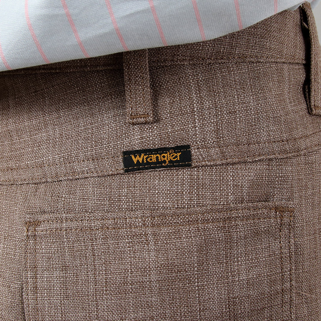 WRANGLER（ラングラー） ランチャー ワイド リネンライクファブリック パンツ