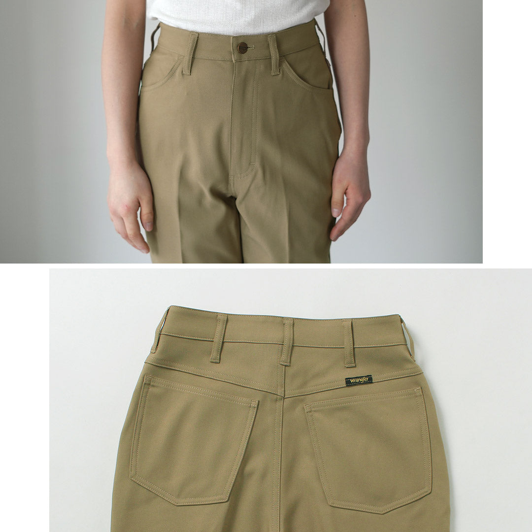 WRANGLER（ラングラー）　ランチャー ドレス ポリエステルツイル パンツ レディース