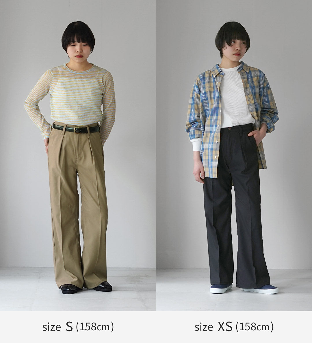 WRANGLER（ラングラー）　ランチャー ワイド ポリエステルツイル パンツ レディース