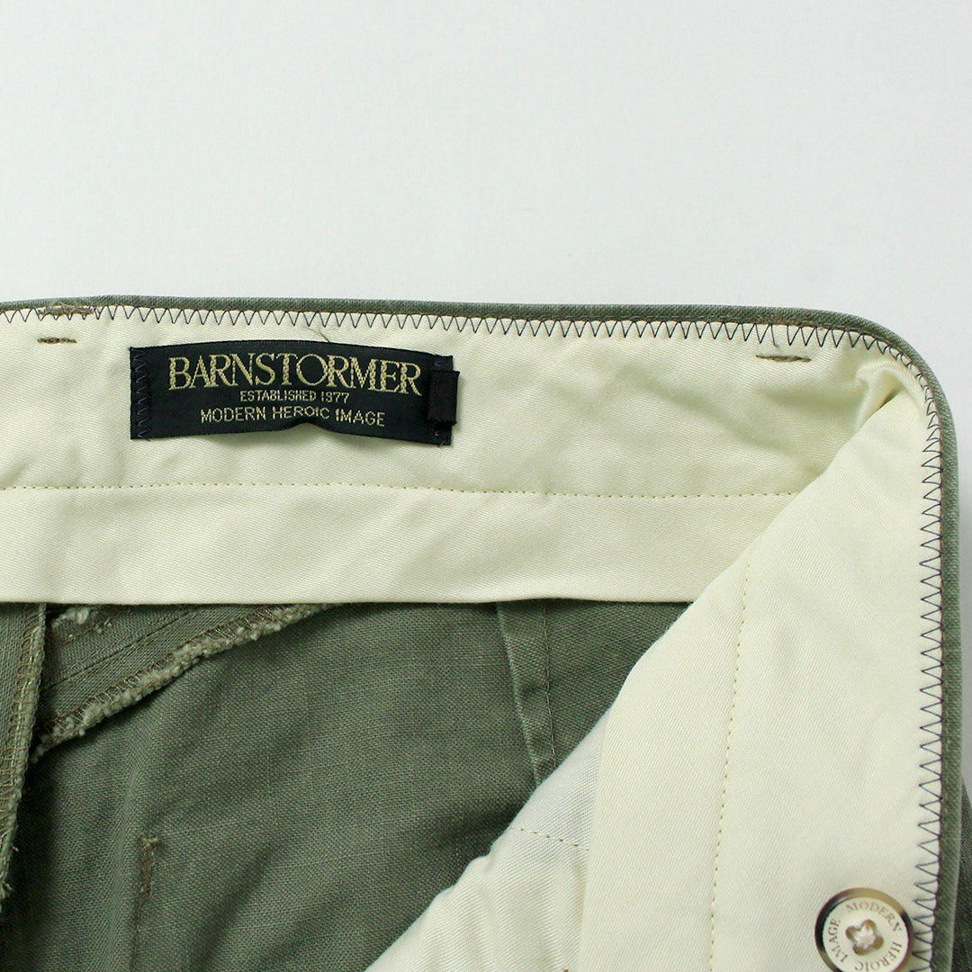 BARNSTORMER（バーンストーマー） 1プリーツ フレンチワーカーズ パンツ 日本製