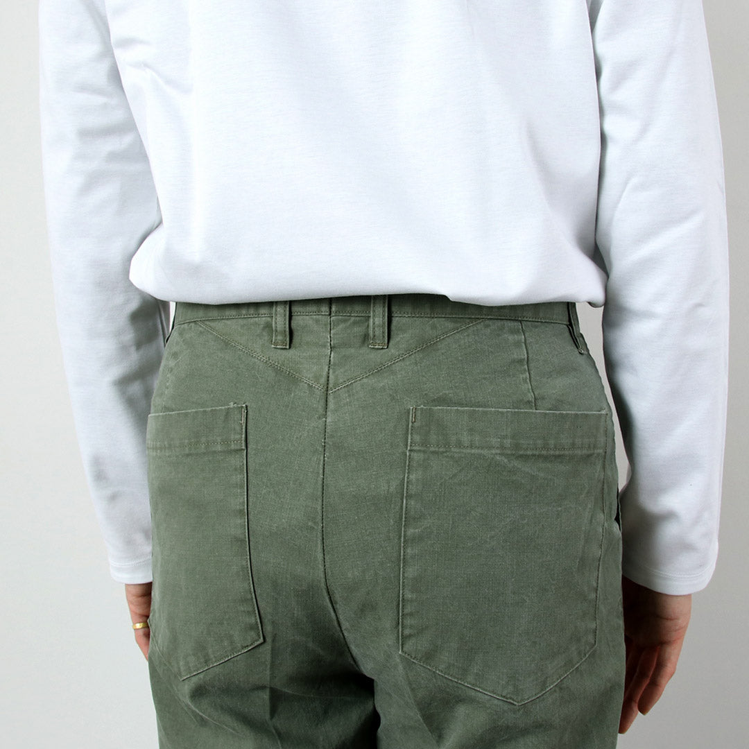 BARNSTORMER（バーンストーマー） 1プリーツ フレンチワーカーズ パンツ 日本製