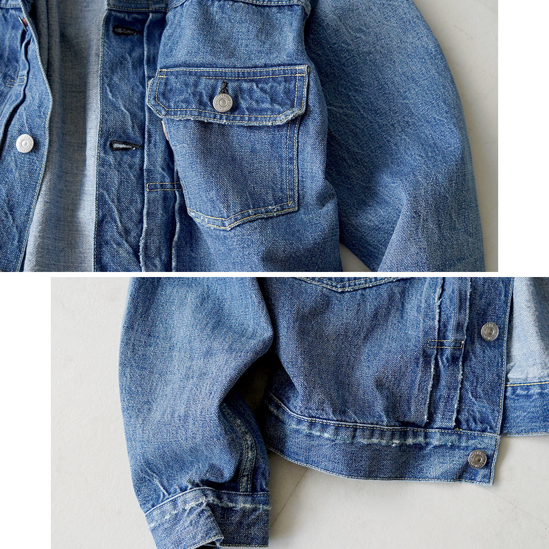 REMI RELIEF（レミレリーフ） 13oz 1954XX 2ndタイプ デニムジャケット ユーズド 日本製