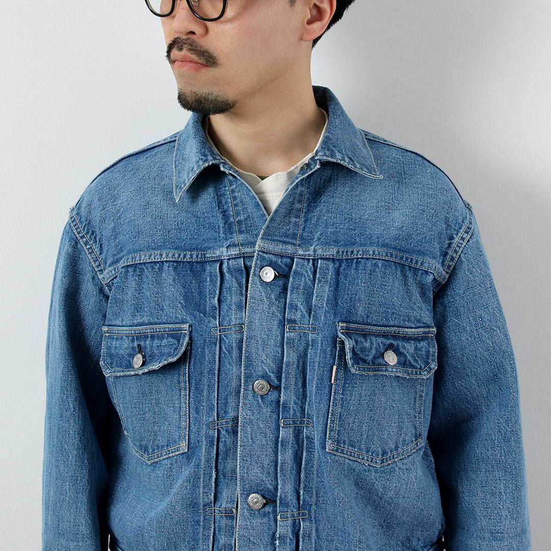 REMI RELIEF（レミレリーフ） 13oz 1954XX 2ndタイプ デニムジャケット ユーズド 日本製