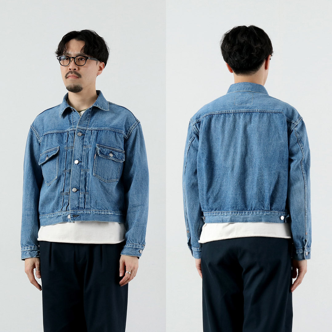 REMI RELIEF（レミレリーフ） 13oz 1954XX 2ndタイプ デニムジャケット ユーズド 日本製