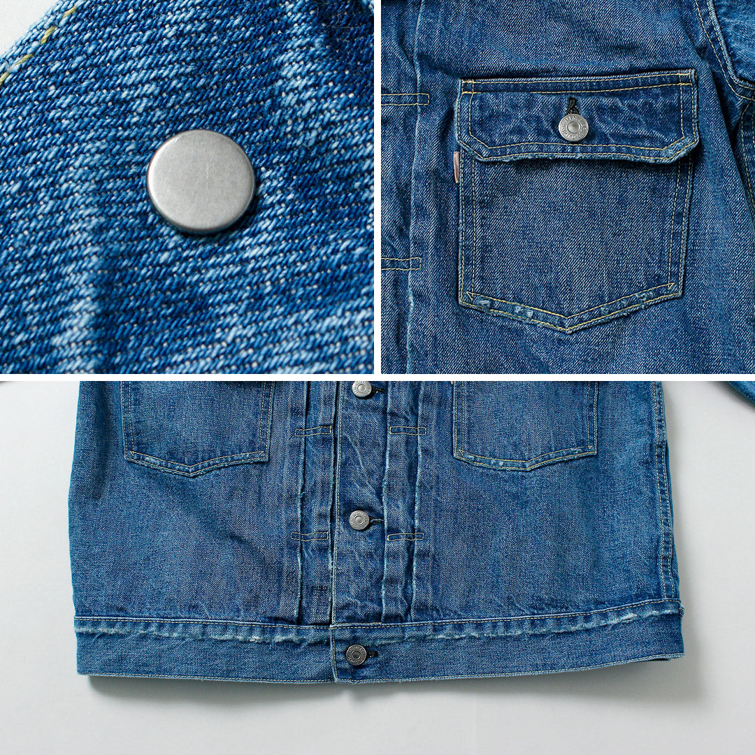 REMI RELIEF（レミレリーフ） 13oz 1954XX 2ndタイプ デニムジャケット ユーズド 日本製