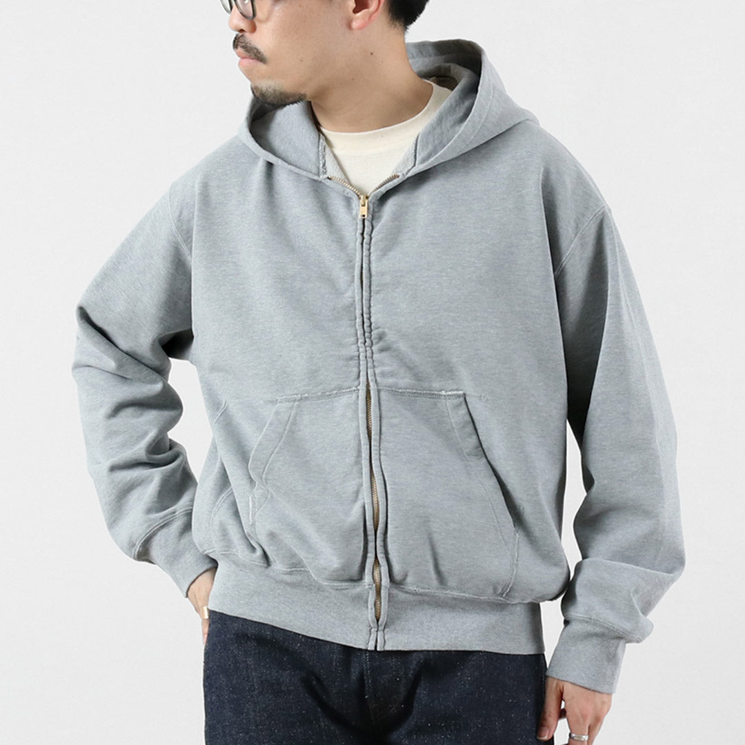 REMI RELIEF（レミレリーフ） SP加工裏毛ZIPパーカー New Fit