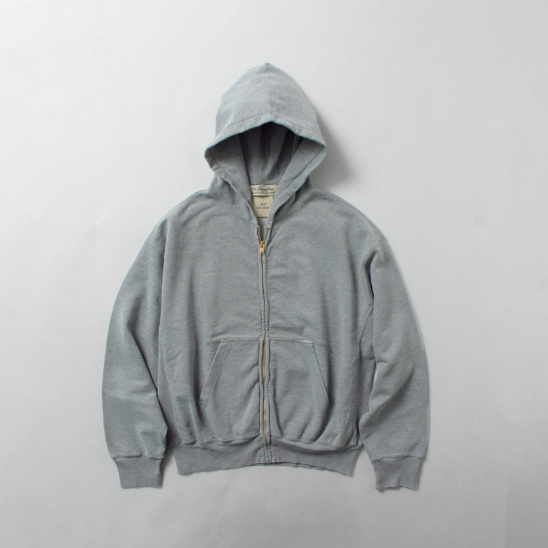 REMI RELIEF（レミレリーフ） SP加工裏毛ZIPパーカー New Fit スウェット 日本製