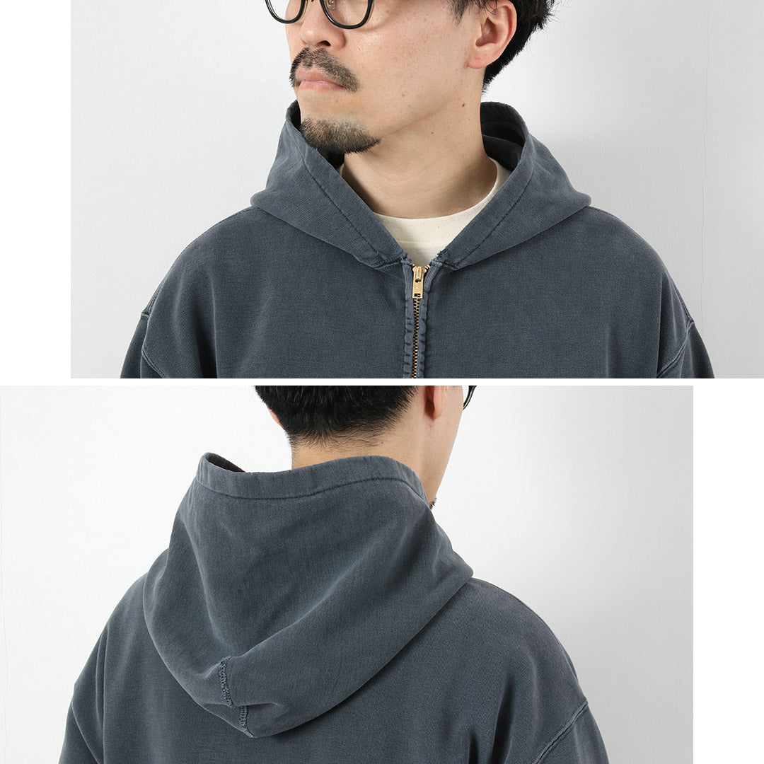 REMI RELIEF（レミレリーフ） SP加工裏毛ZIPパーカー New Fit スウェット 日本製