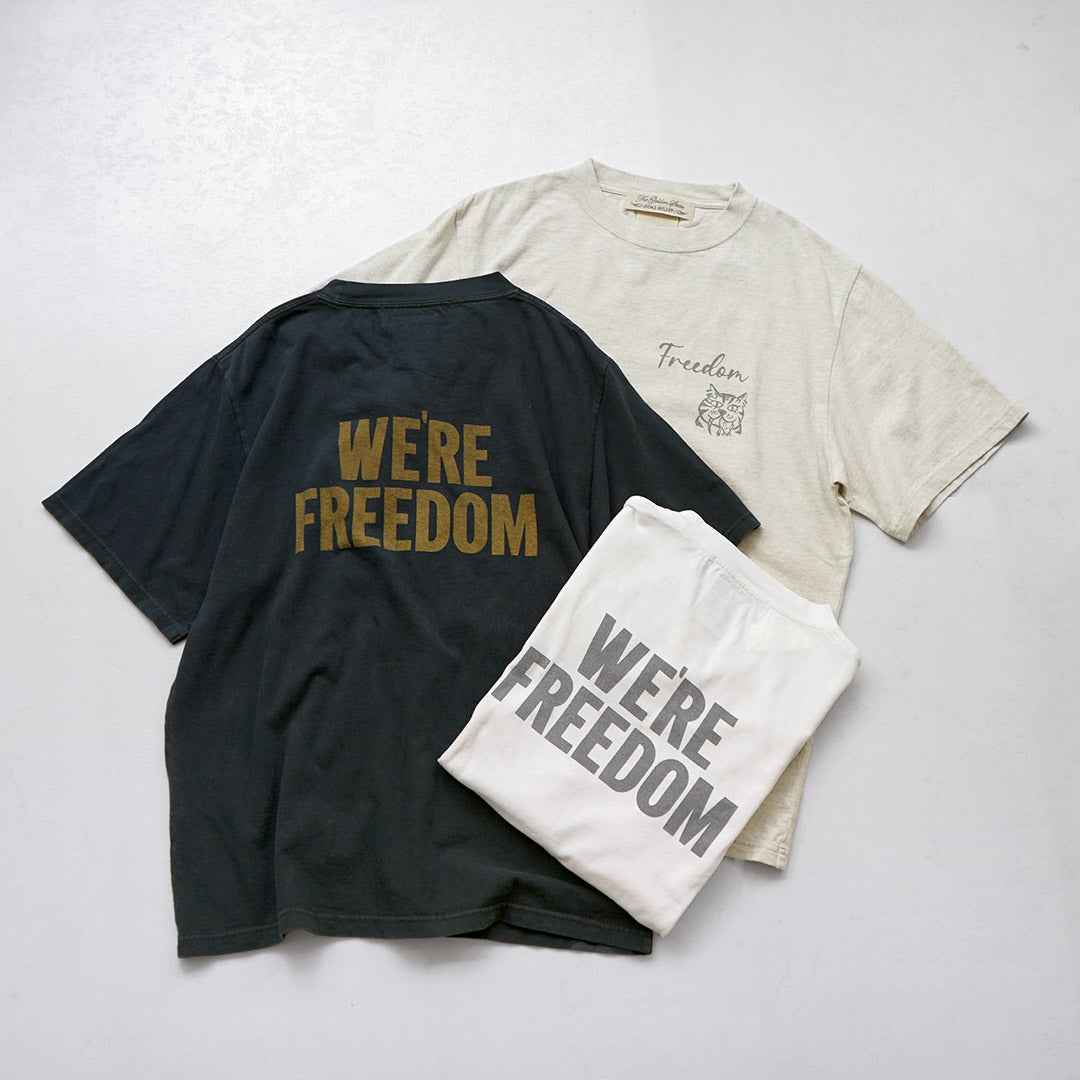 REMI RELIEF（レミレリーフ） HARD SP加工20/-天竺レギュラーTシャツ(FREEDOM) 日本製