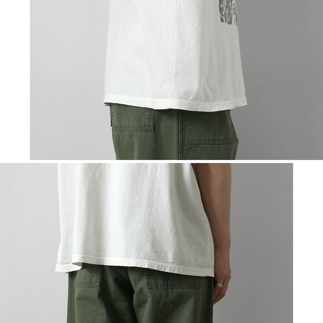 REMI RELIEF（レミレリーフ） HARD SP加工20/-天竺BIGサイズTシャツ(SAVE YOUR SOUL) 日本製
