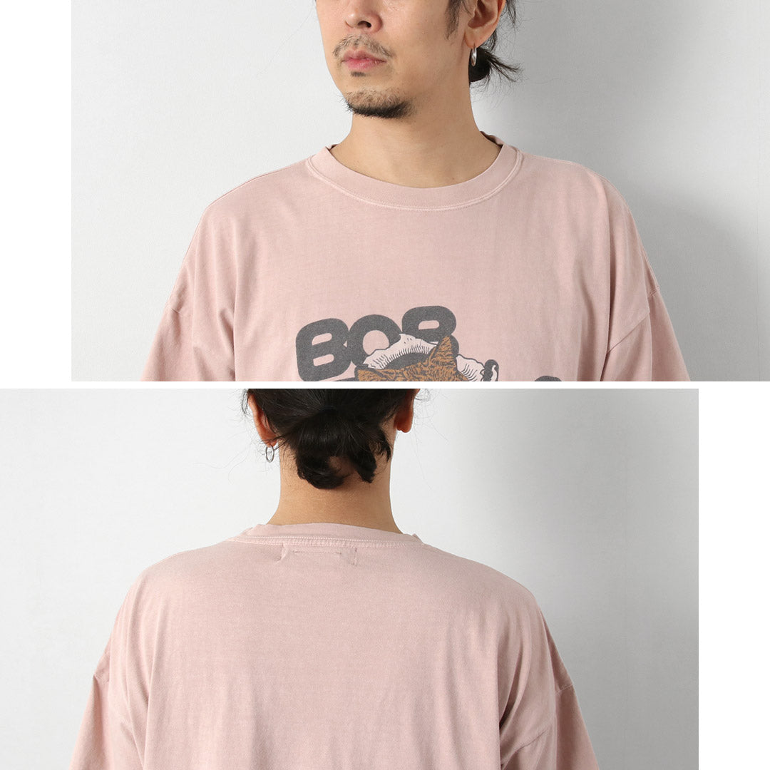 REMI RELIEF（レミレリーフ） HARD SP加工20/-天竺BIGサイズTシャツ(BOB) 日本製