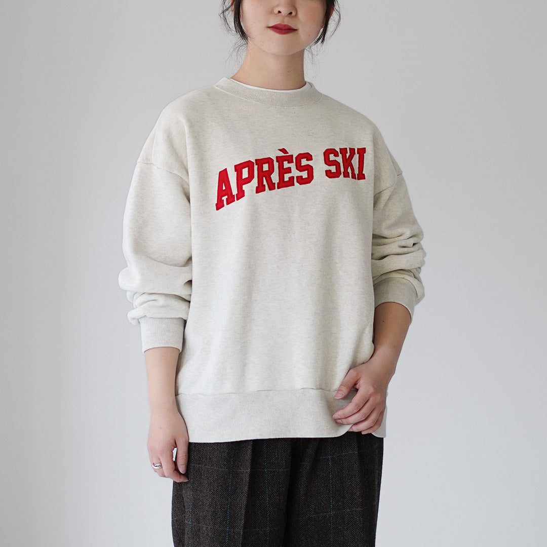 SHINZONE（シンゾーン） APRES SKI スウェット シャツ 25AMSCU15 / 裏
