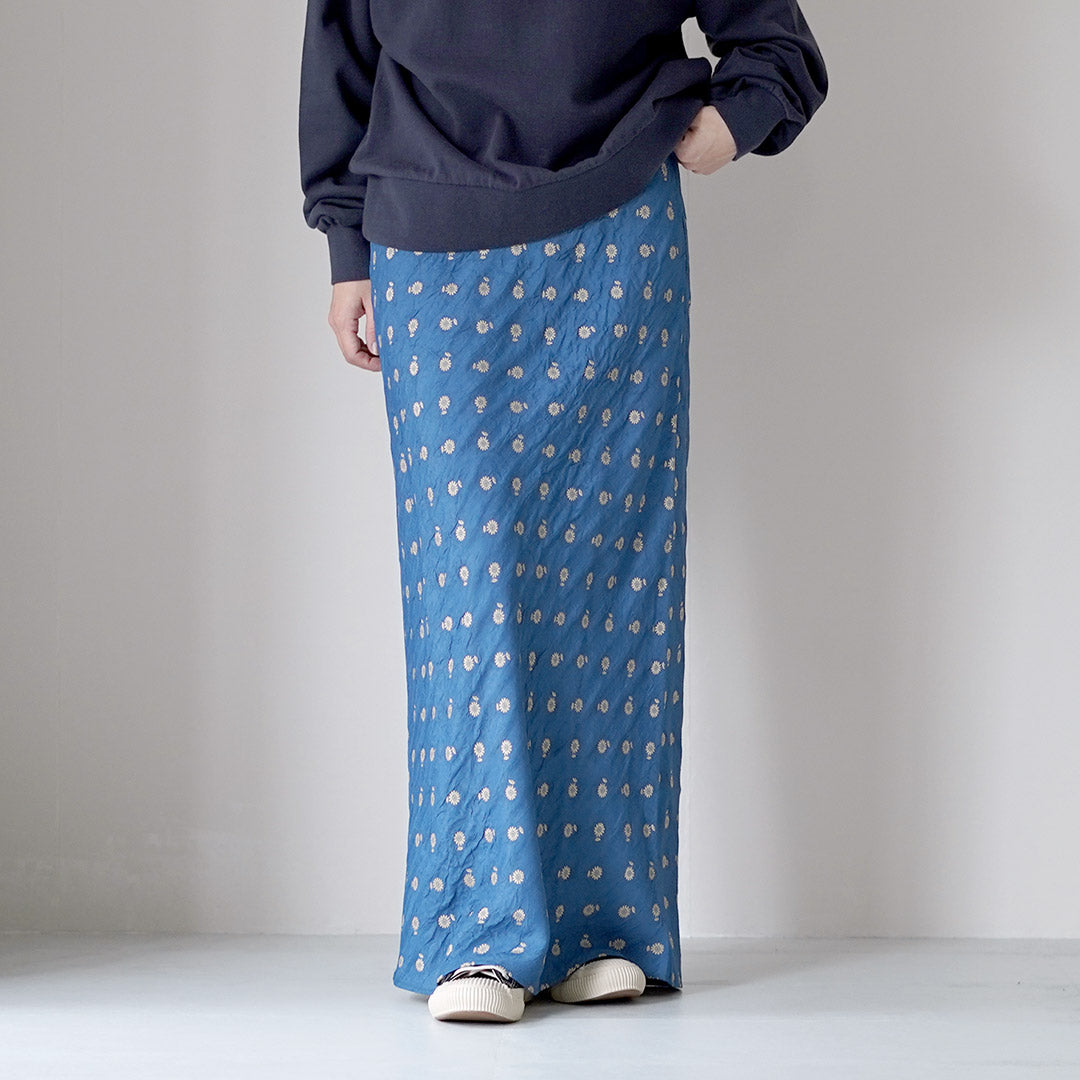 SHINZONE（シンゾーン） イリカ ジャガード スカート 26SMSSK02 日本製