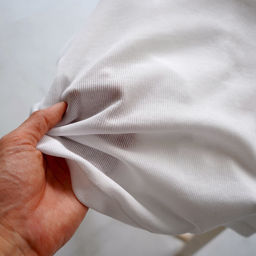 SHINZONE（シンゾーン） シアー リブ ロング スリーブ Tシャツ 26SMSCU07 日本製