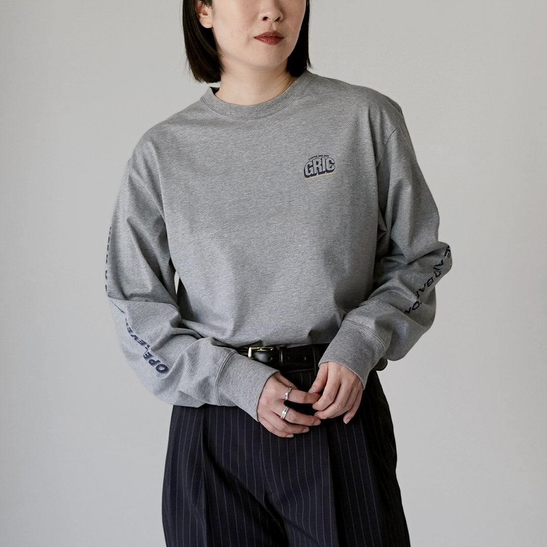 SHINZONE（シンゾーン） グリック ロング スリーブ Tシャツ 日本製 26SMSCU11