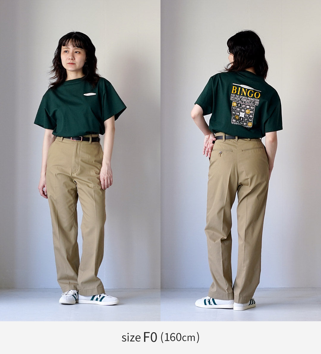 SHINZONE（シンゾーン） BINGO Tシャツ 26SMSCU13 日本製 / レディース