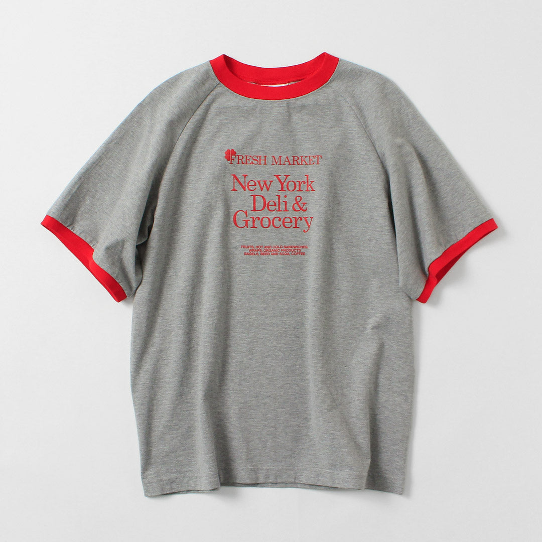 SHINZONE（シンゾーン） フレッシュマーケット リンガー Tシャツ 26SMSCU12 日本製