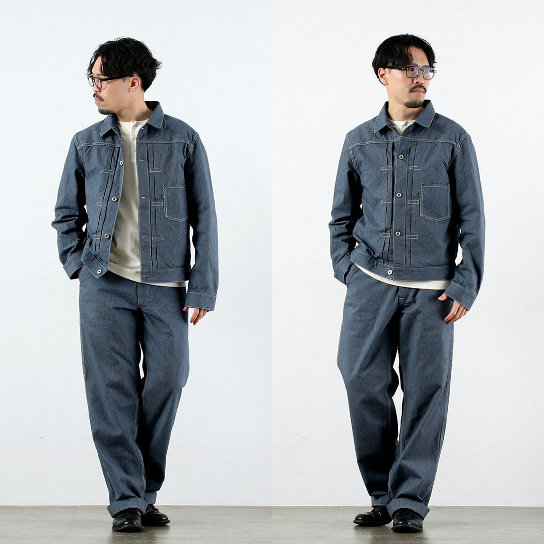 FOB FACTORY（FOBファクトリー） F2463 ヒッコリー 1stタイプ ジャケット 日本製
