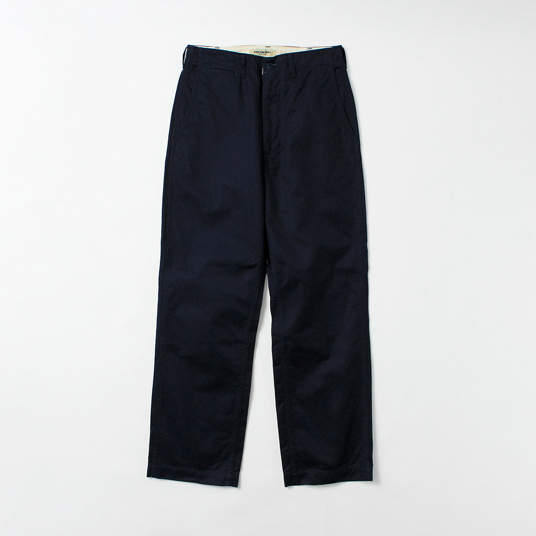 FOB FACTORY（F.O.Bファクトリー） F0546 ビッグチノ チノパン 日本製