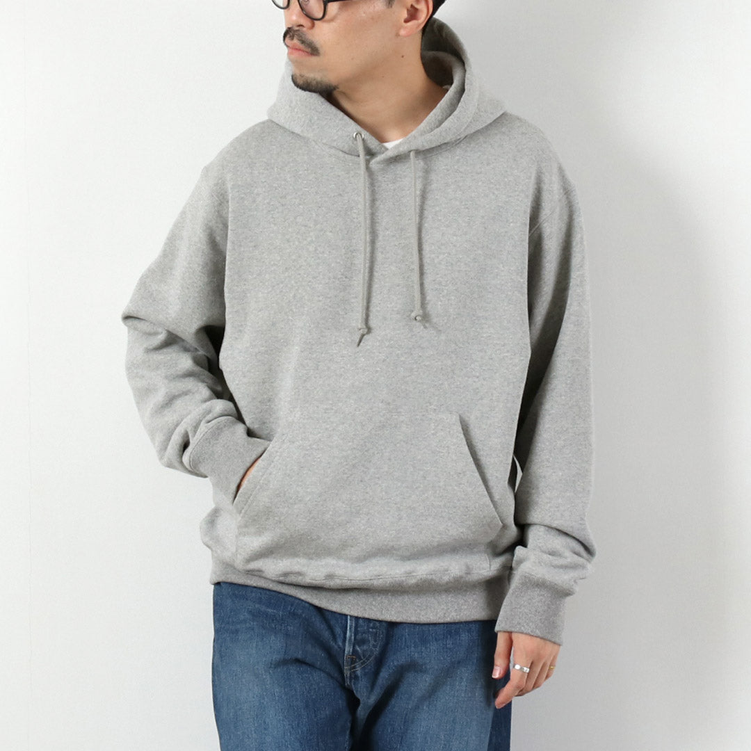 コットン ストレッチ リブ パーカ パーカー スウェット トレーナー 100302 COTTON RESEARCH CLUB（コットン リサーチ クラブ） 14oz 吊り裏毛