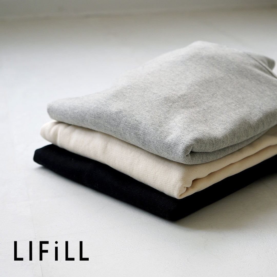 LIFiLL（リフィル） コットニー モックネック スウェット / メンズ