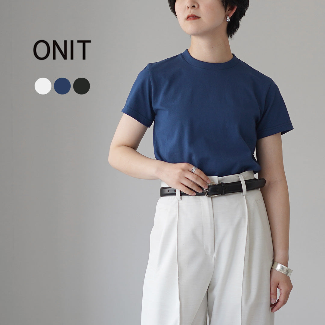 ONIT（オニット） アメリカン ドライコットン クルーTシャツ 日本製