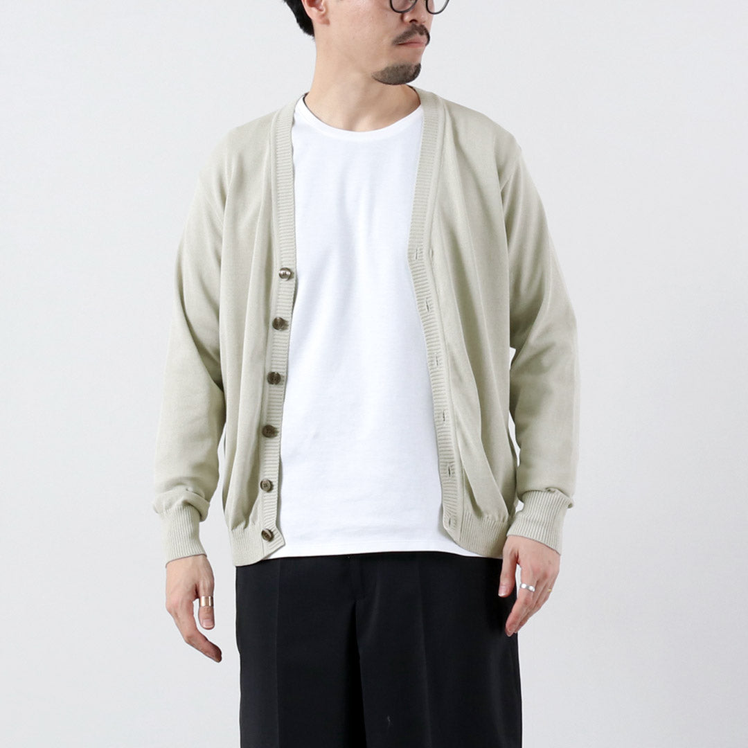 RINASCENTE（リナシェンテ） ハイブリッド ウォッシャブル ニットカーディガン 日本製