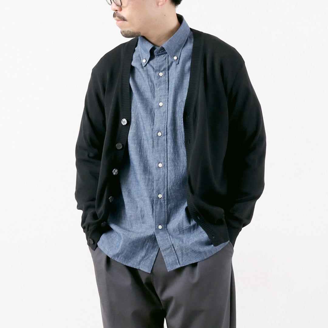 RINASCENTE（リナシェンテ） ハイブリッド ウォッシャブル ニットカーディガン 日本製