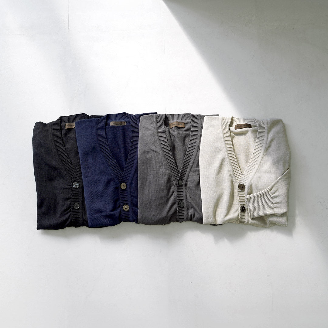 RINASCENTE（リナシェンテ） ハイブリッド ウォッシャブル ニットカーディガン 日本製