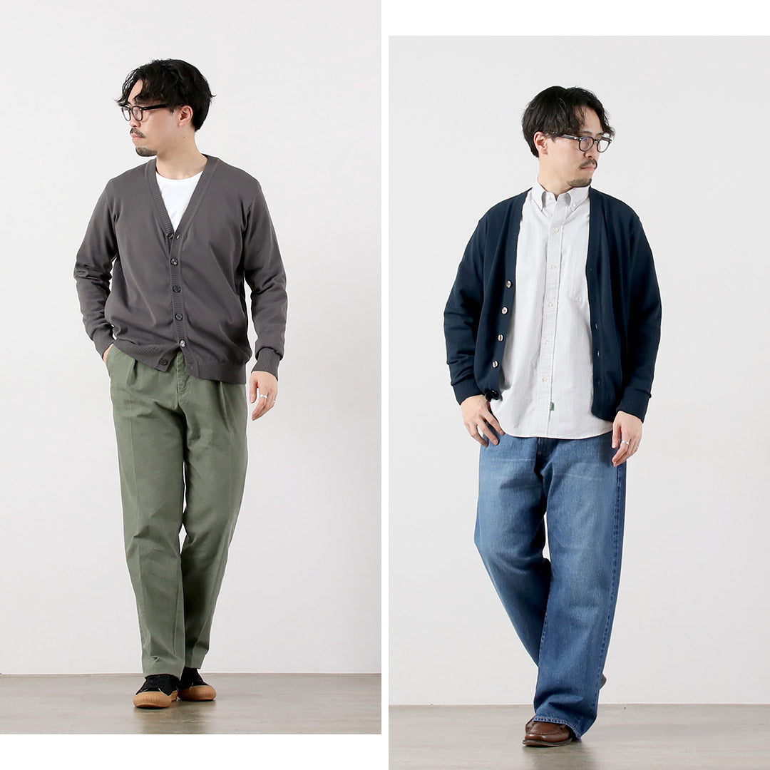 RINASCENTE（リナシェンテ） ハイブリッド ウォッシャブル ニットカーディガン 日本製