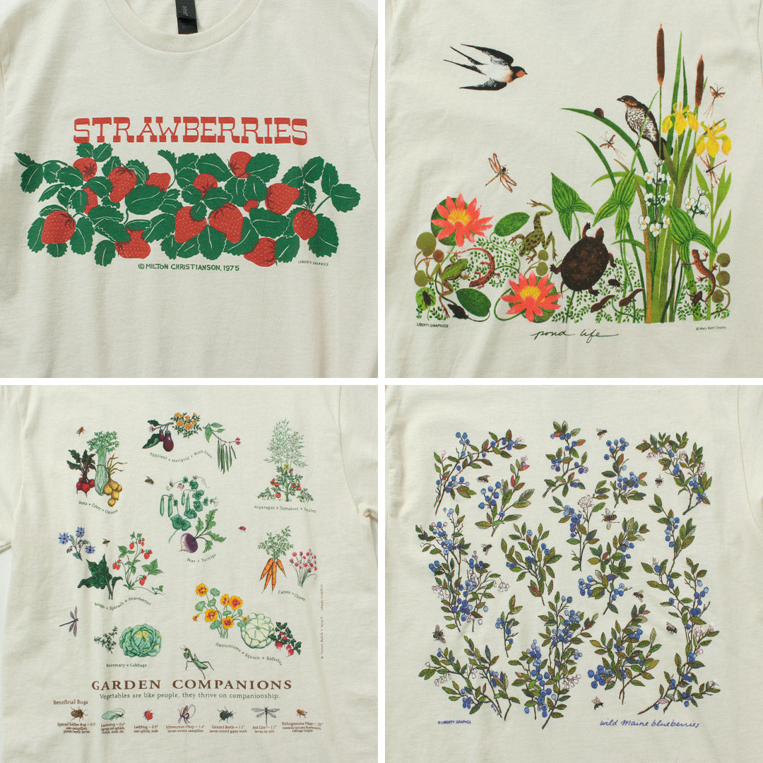 LIBERTY GRAPHICS（リバティ グラフィックス） フラワー プリント T