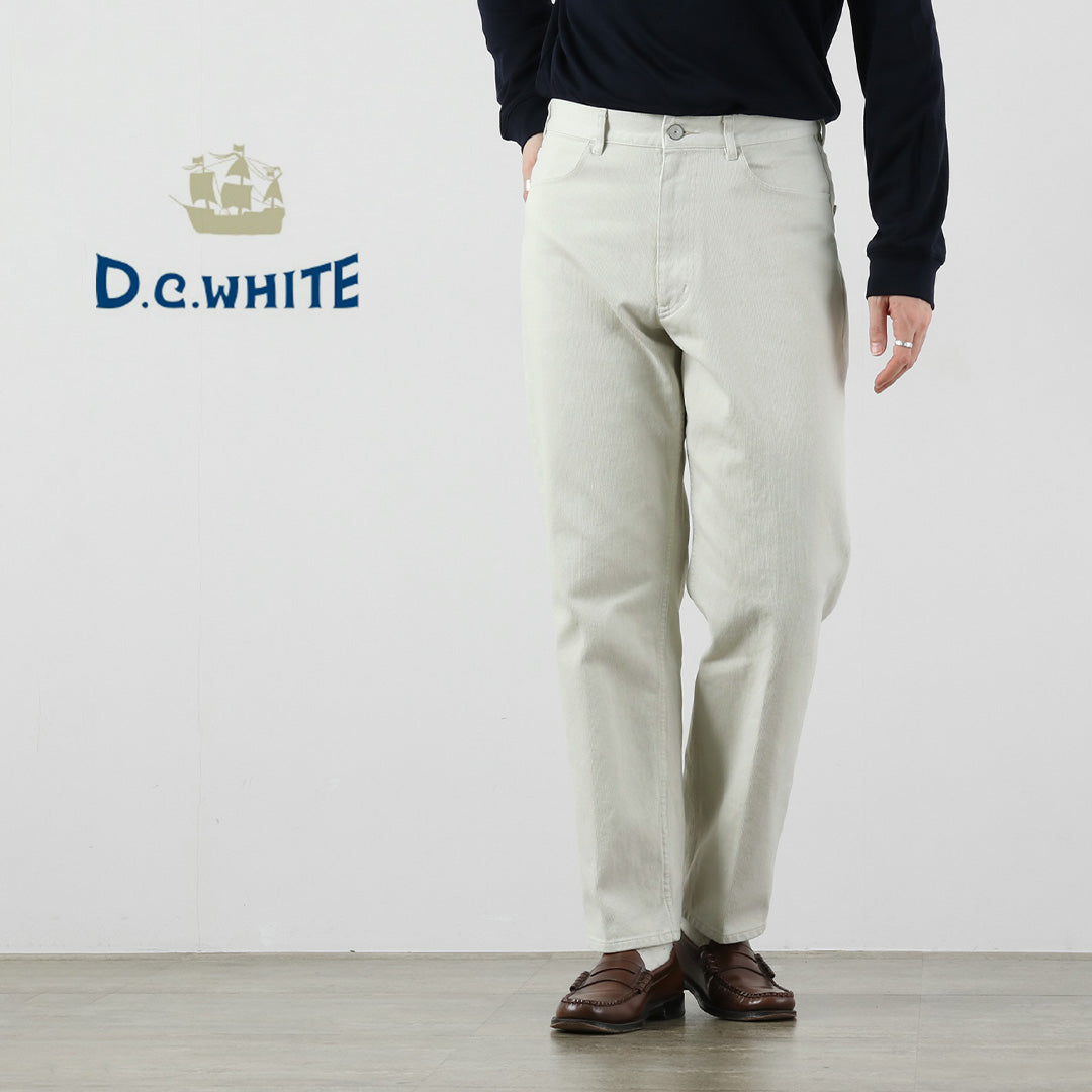 D.C.WHITE（ディーシーホワイト） キャンパス ピケパンツ