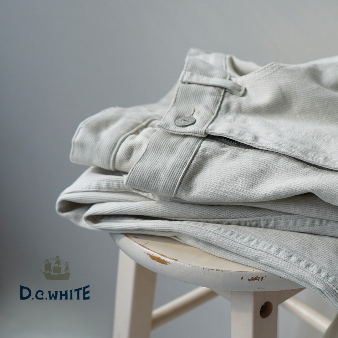 D.C.WHITE（ディーシーホワイト） キャンパス ピケパンツ
