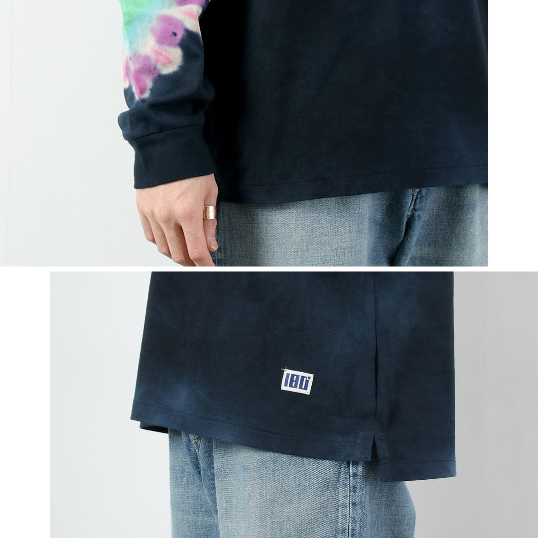 ILL ONE EIGHTY（イルワンエイティー） カラー別注 タイダイ ロングスリーブTシャツ 日本製