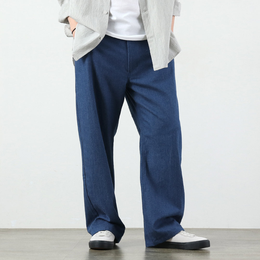 BASISBROEK（バージスブルック） アルビオン 8ozデニム セミワイドイージーパンツ 日本製