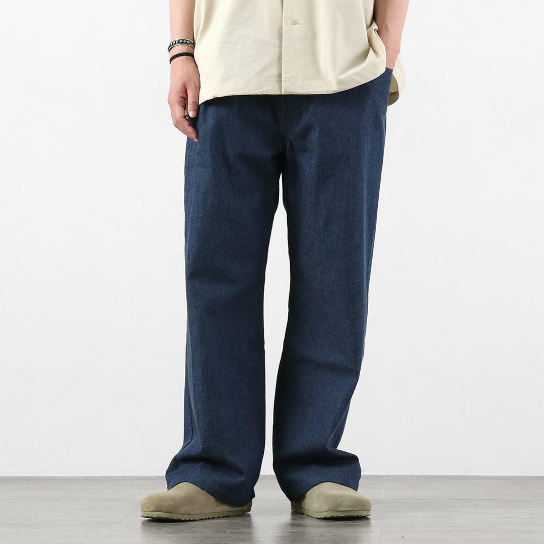 BASISBROEK（バージスブルック） アルビオン 8ozデニム セミワイドイージーパンツ 日本製