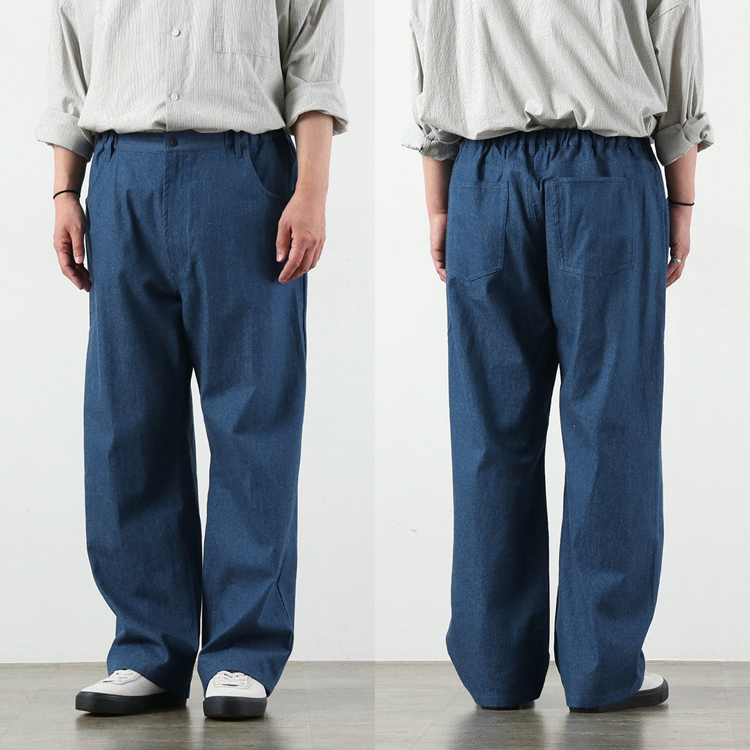 BASISBROEK（バージスブルック） アルビオン 8ozデニム セミワイドイージーパンツ 日本製