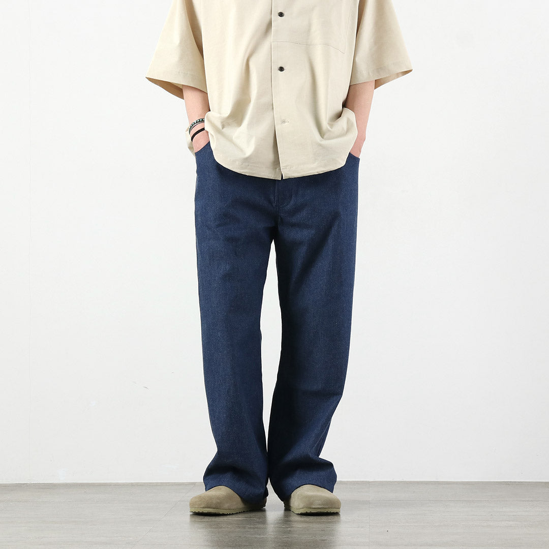 BASISBROEK（バージスブルック） アルビオン 8ozデニム セミワイドイージーパンツ 日本製