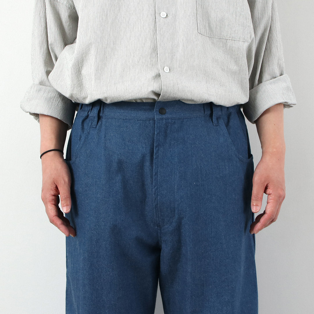 BASISBROEK（バージスブルック） アルビオン 8ozデニム セミワイドイージーパンツ 日本製