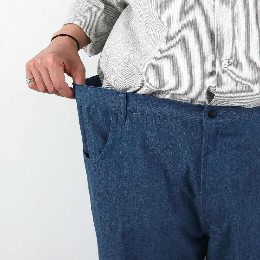 BASISBROEK（バージスブルック） アルビオン 8ozデニム セミワイドイージーパンツ 日本製