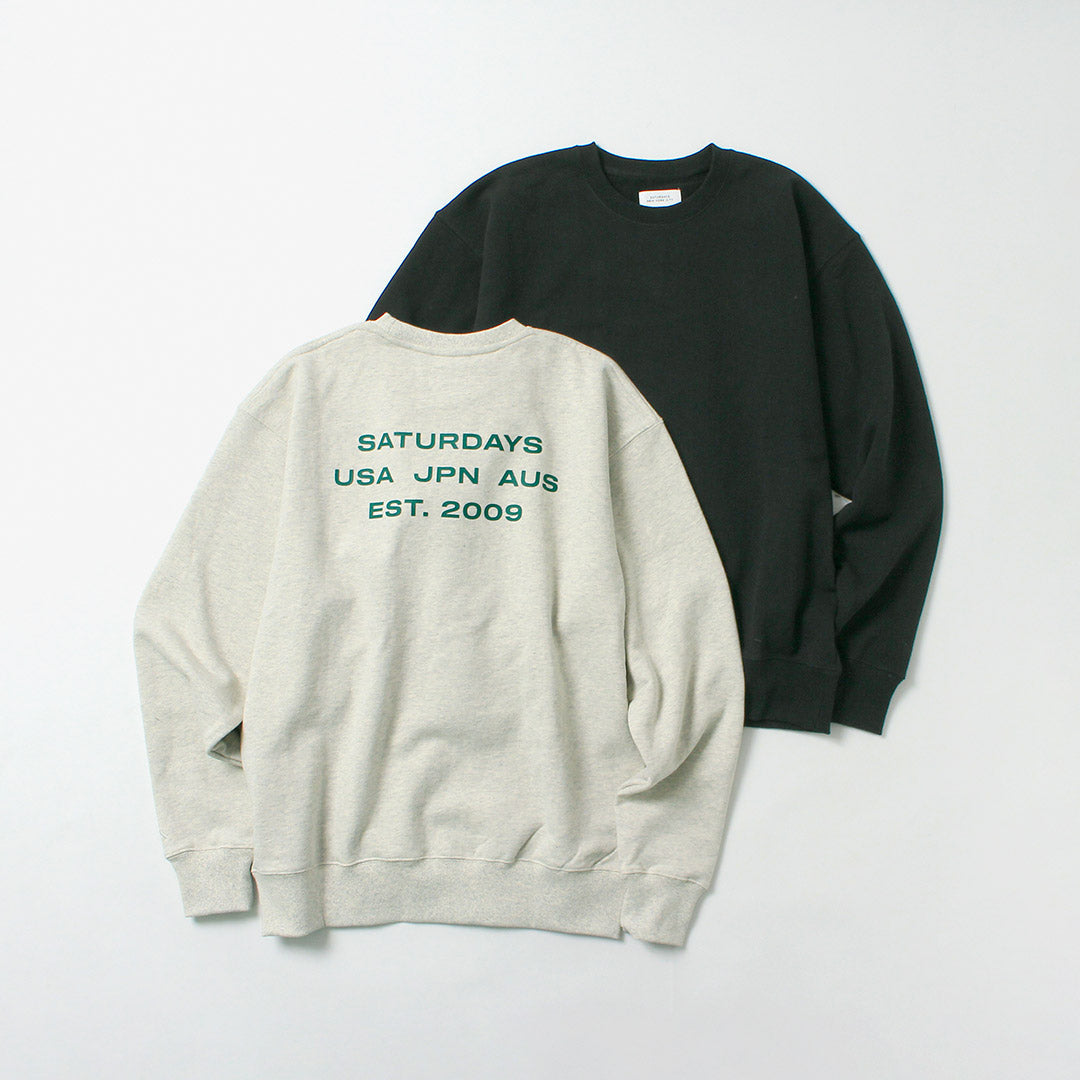 Saturdays NYC ワッフルロンT カーキ 長袖 サタデーズニューヨーク SATURDAYS NYC（サタデーズ ニューヨークシティ） バワリー