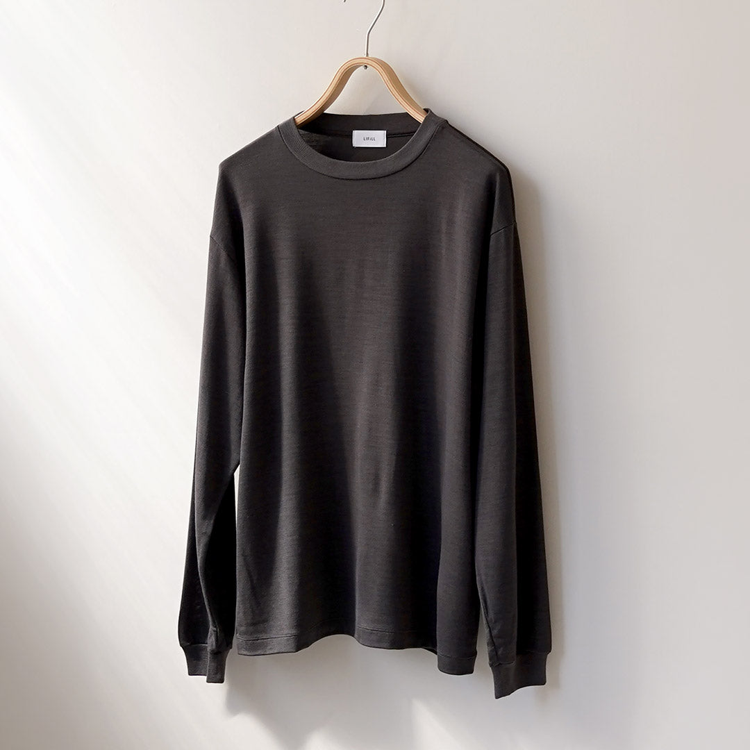 LIFiLL（リフィル） ウーリッシュ ロングスリーブ TEE メンズ 日本製