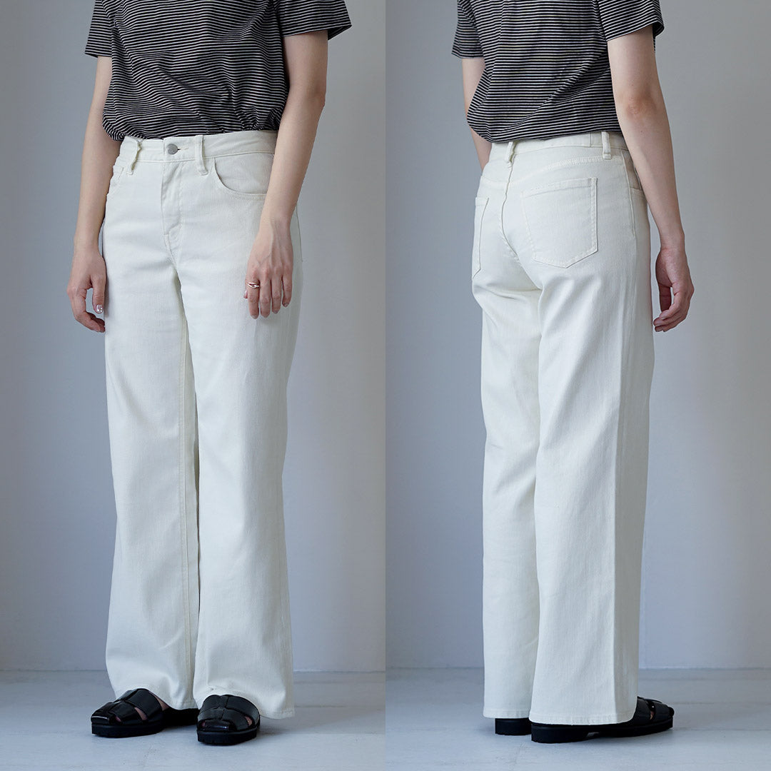 HEALTHY DENIM（ヘルシーデニム） Quiche ルーズフレア キッシュ デニムパンツ