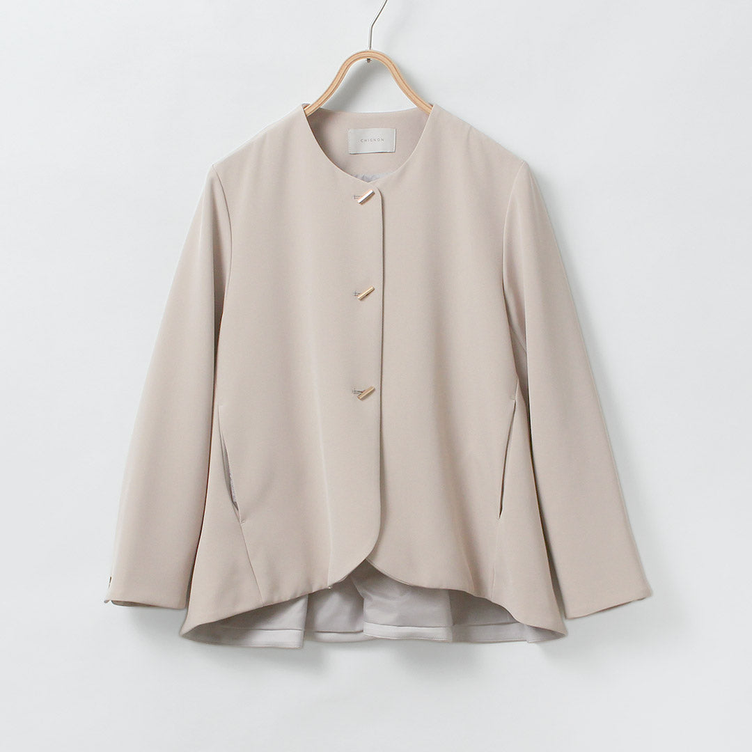 CHIGNON（シニヨン） バックフレアー ジャケット