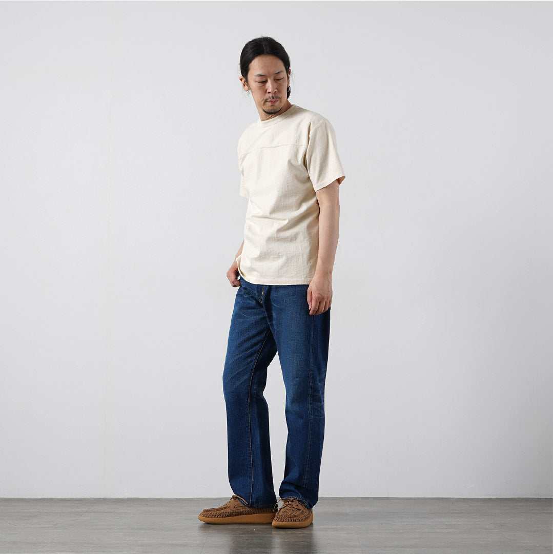 BARNS（バーンズ） 小寸 ショートスリーブ フットボールTシャツ 日本製