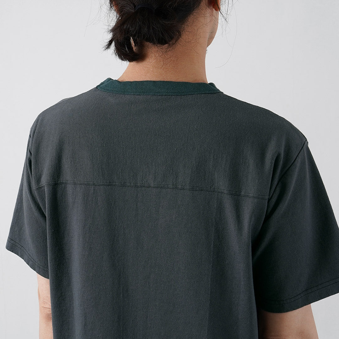 BARNS（バーンズ） 小寸 ショートスリーブ フットボールTシャツ 日本製